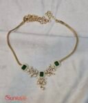 AD GREEN CHAIN NECKLACE SET